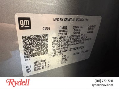 2026 GMC Yukon XL Denali