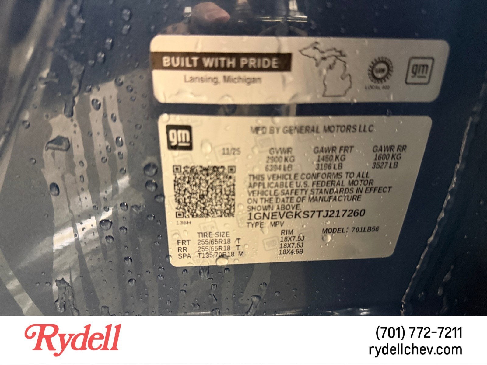 2026 Chevrolet Traverse LT