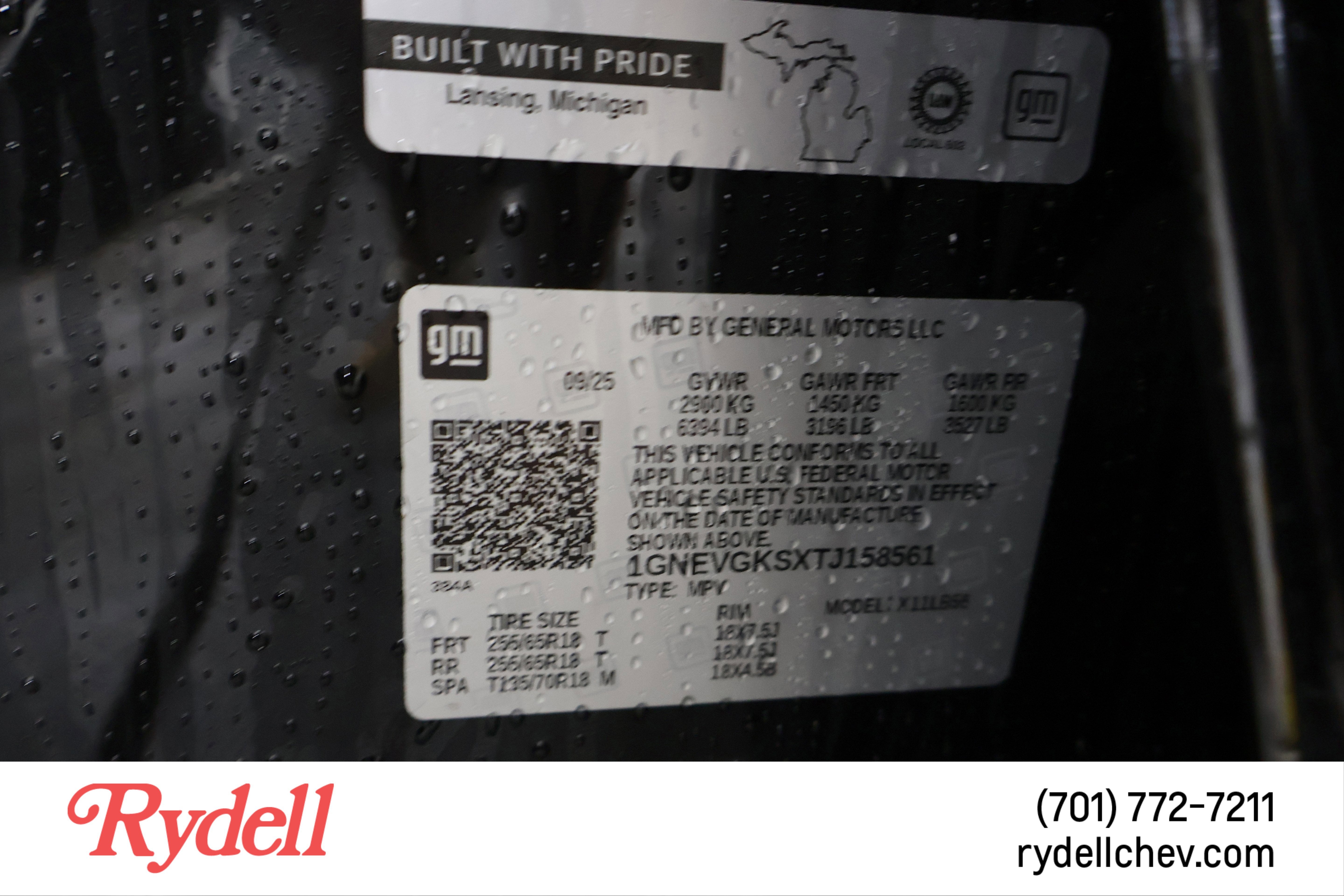 2026 Chevrolet Traverse LT