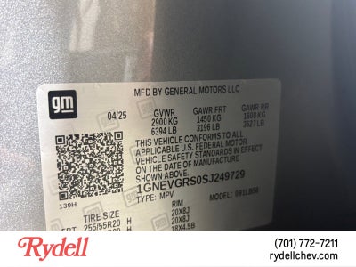 2025 Chevrolet Traverse LT