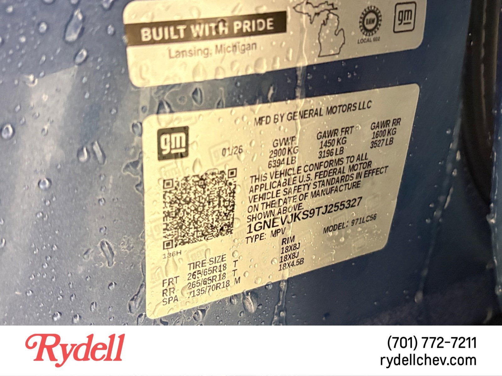 2026 Chevrolet Traverse Z71