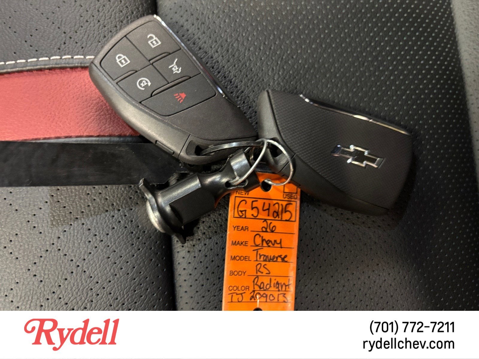 2026 Chevrolet Traverse RS