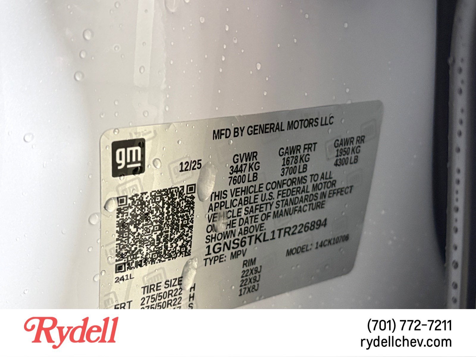 2026 Chevrolet Tahoe High Country