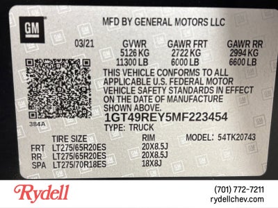 2021 GMC Sierra 2500 HD Denali