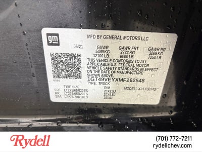 2021 GMC Sierra 3500 HD AT4