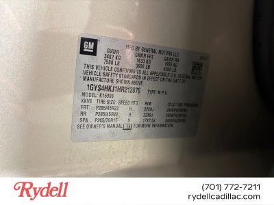 2017 Cadillac Escalade ESV Luxury