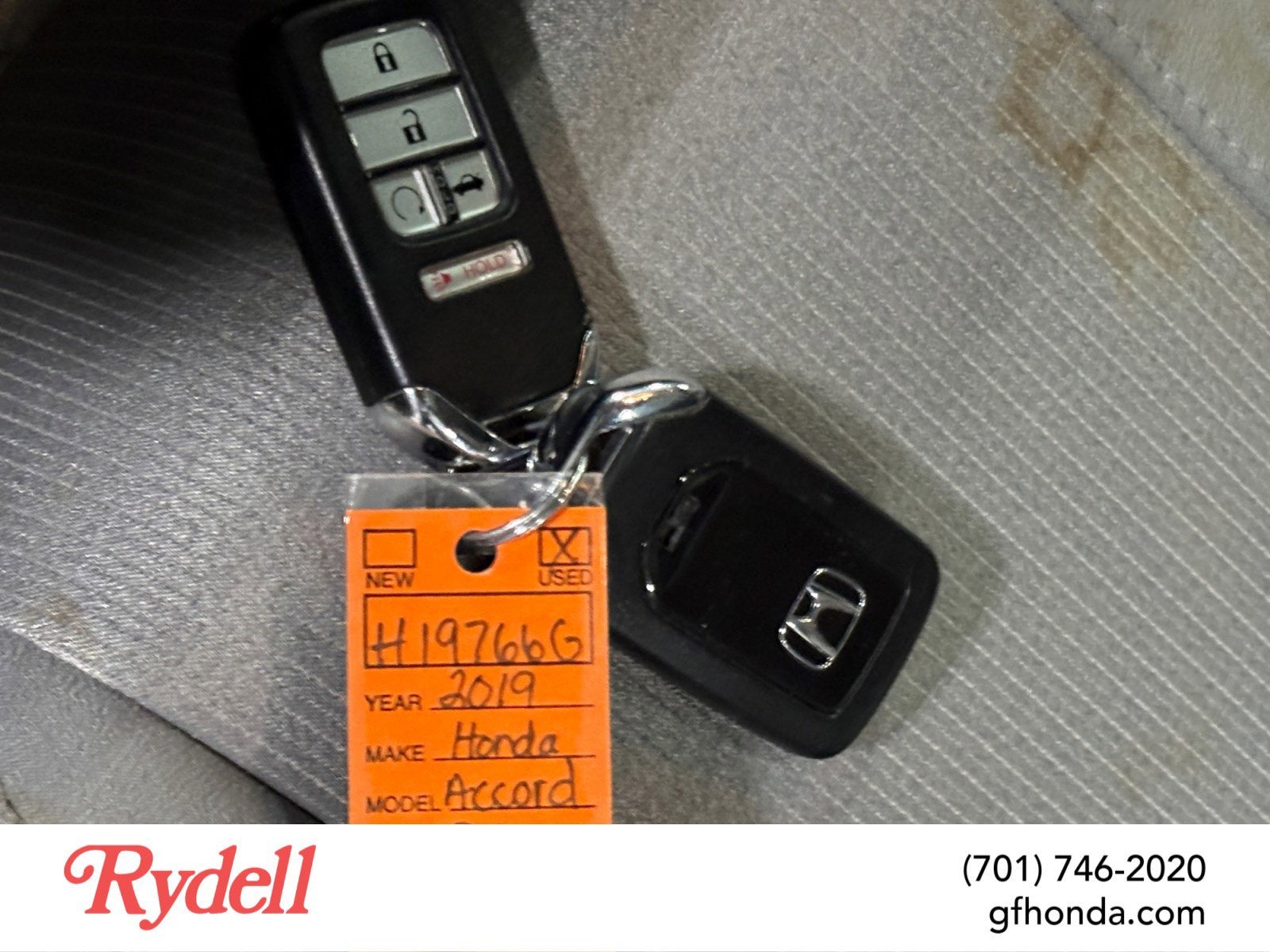 2019 Honda Accord Sedan EX 1.5T