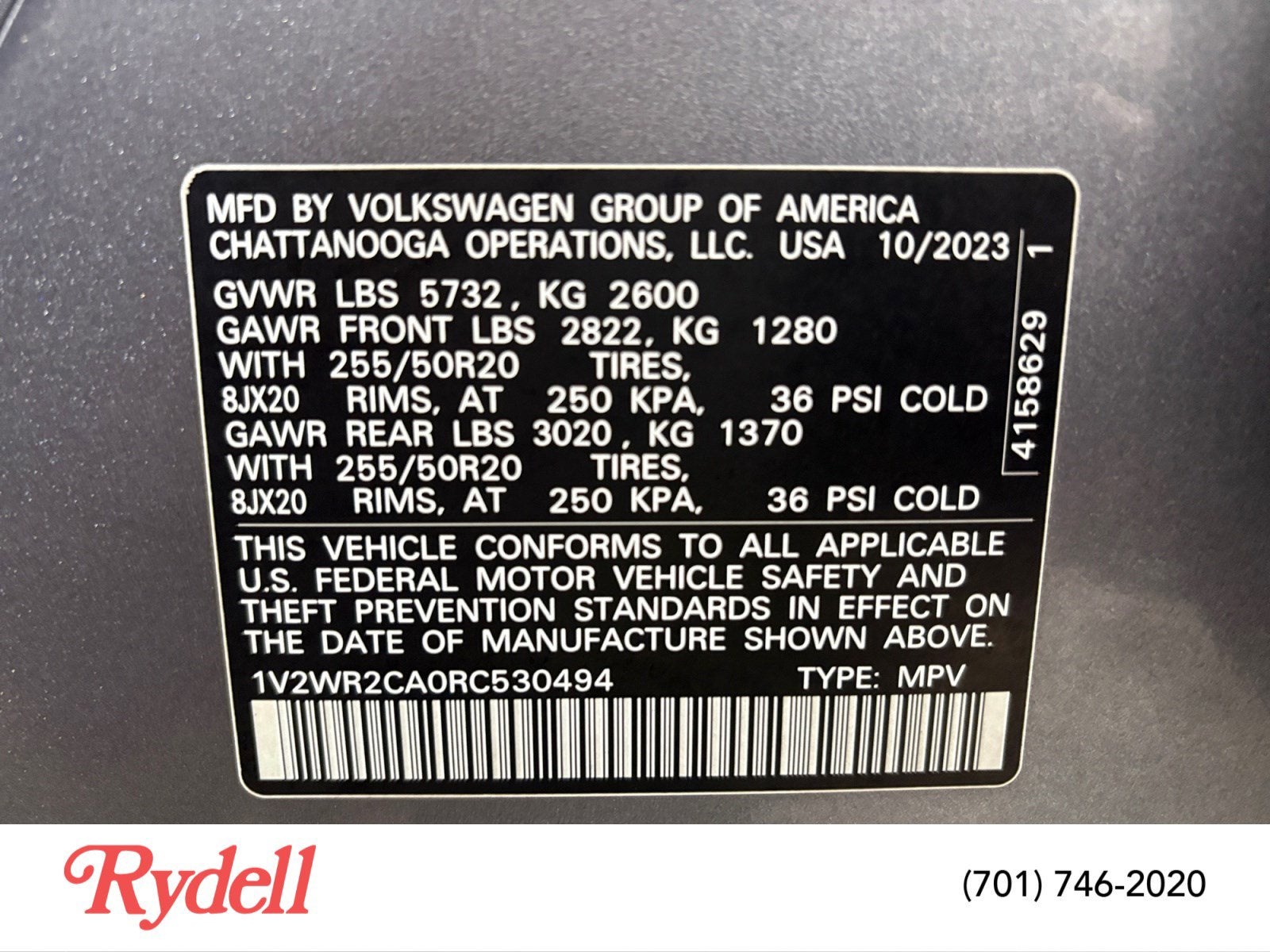 2024 Volkswagen Atlas 2.0T SE w/Technology