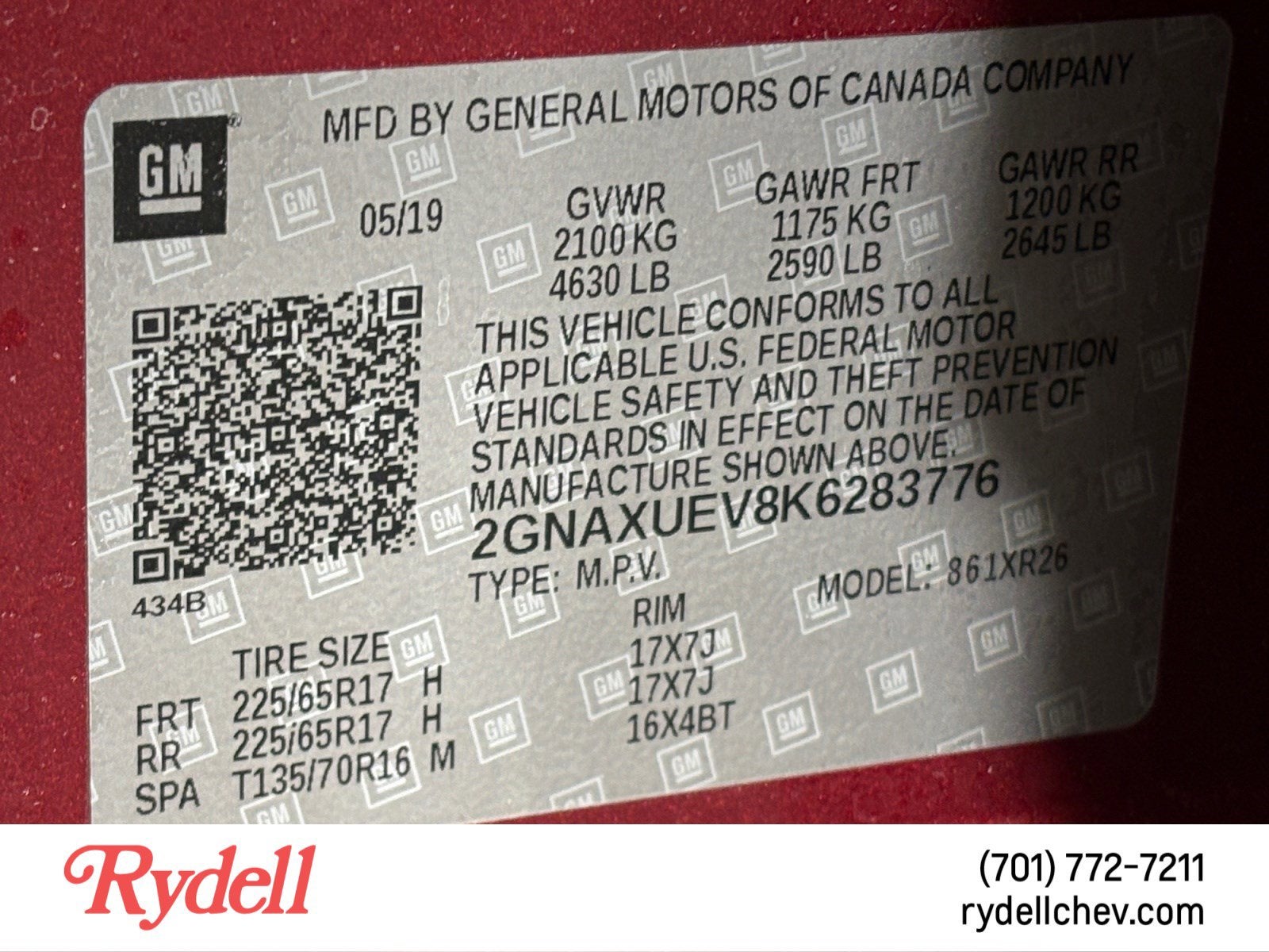 2019 Chevrolet Equinox LT