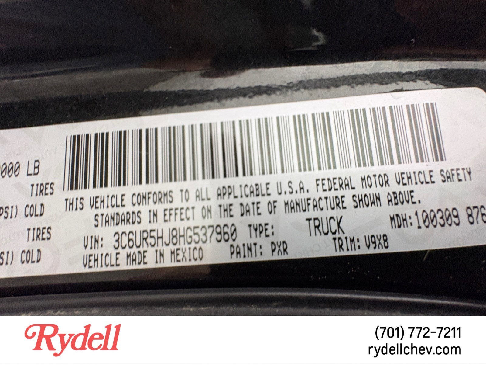 2017 RAM 2500 Tradesman