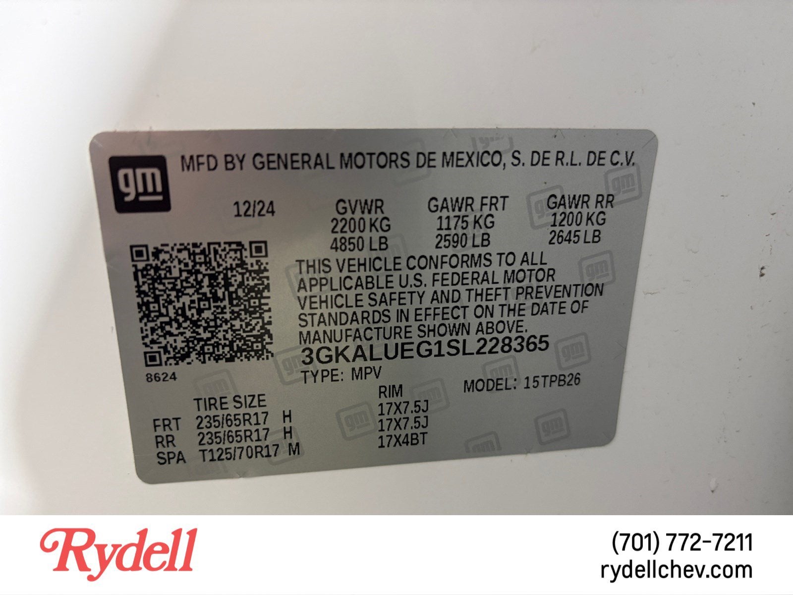 2025 GMC Terrain Elevation