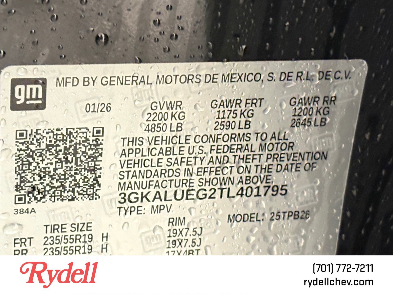 2026 GMC Terrain Elevation