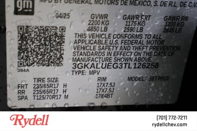 2026 GMC Terrain Elevation