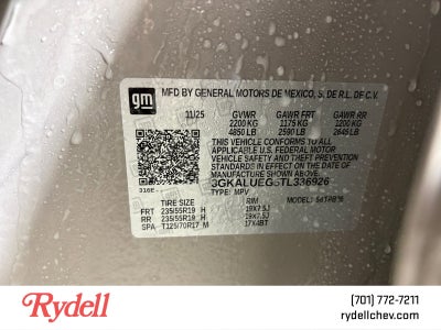 2026 GMC Terrain Elevation