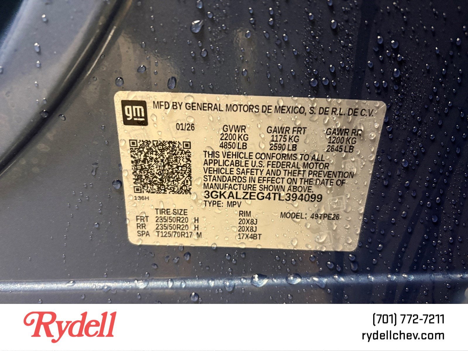 2026 GMC Terrain Denali