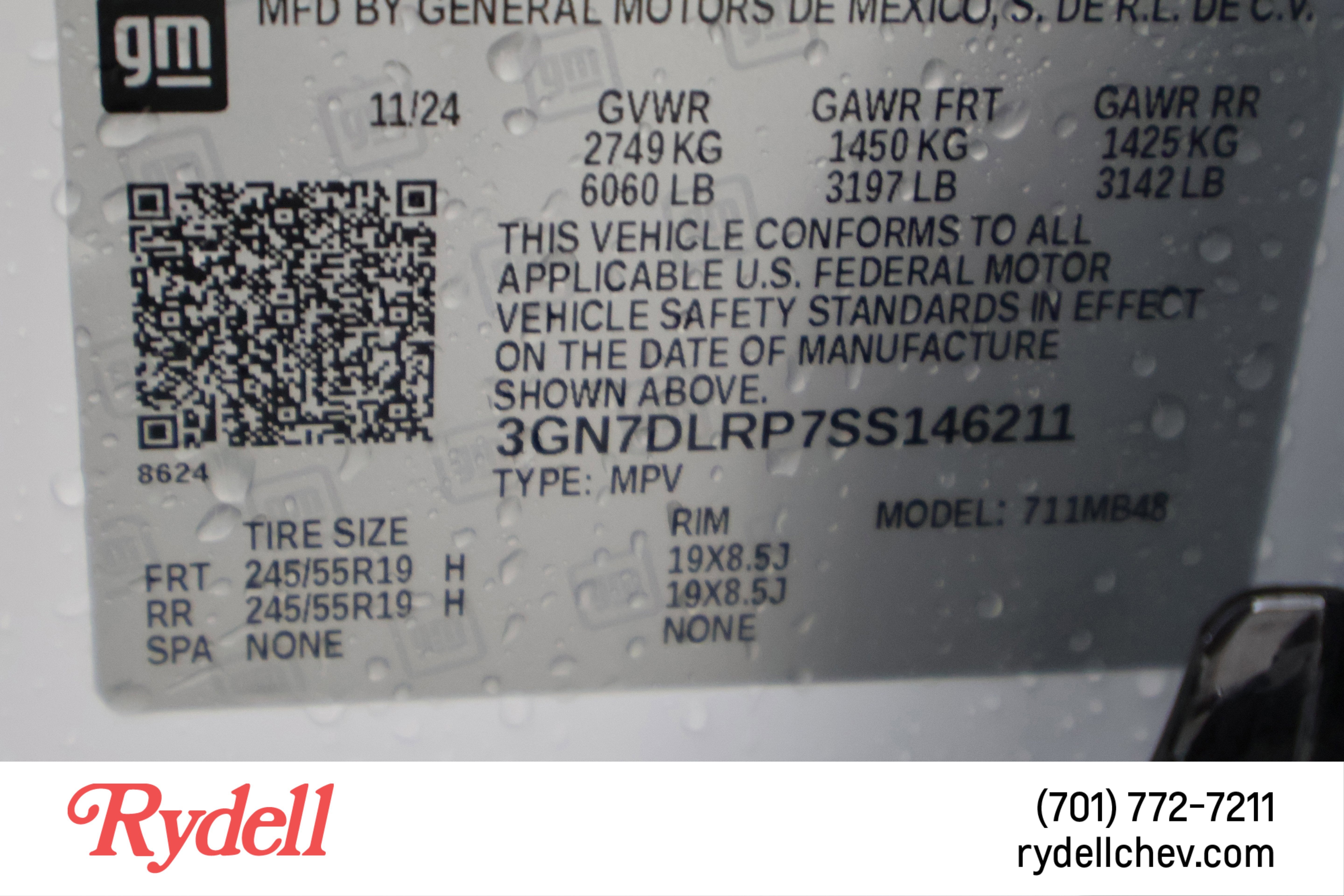 2025 Chevrolet Equinox EV LT