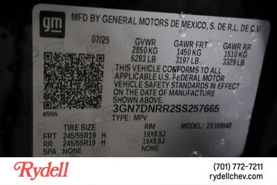 2025 Chevrolet Equinox EV LT