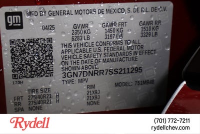 2025 Chevrolet Equinox EV LT