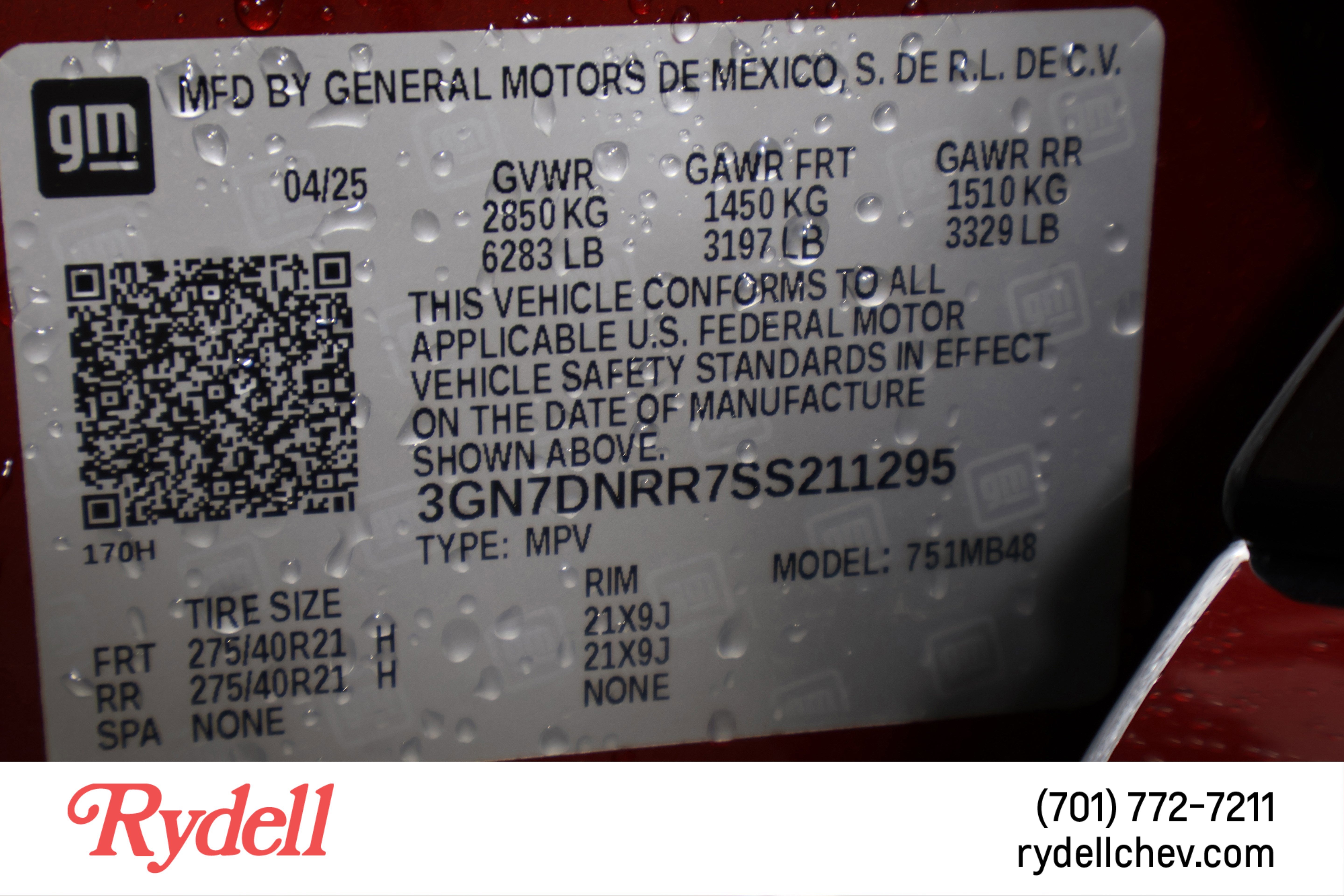 2025 Chevrolet Equinox EV LT