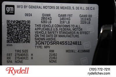 2025 Chevrolet Equinox EV RS