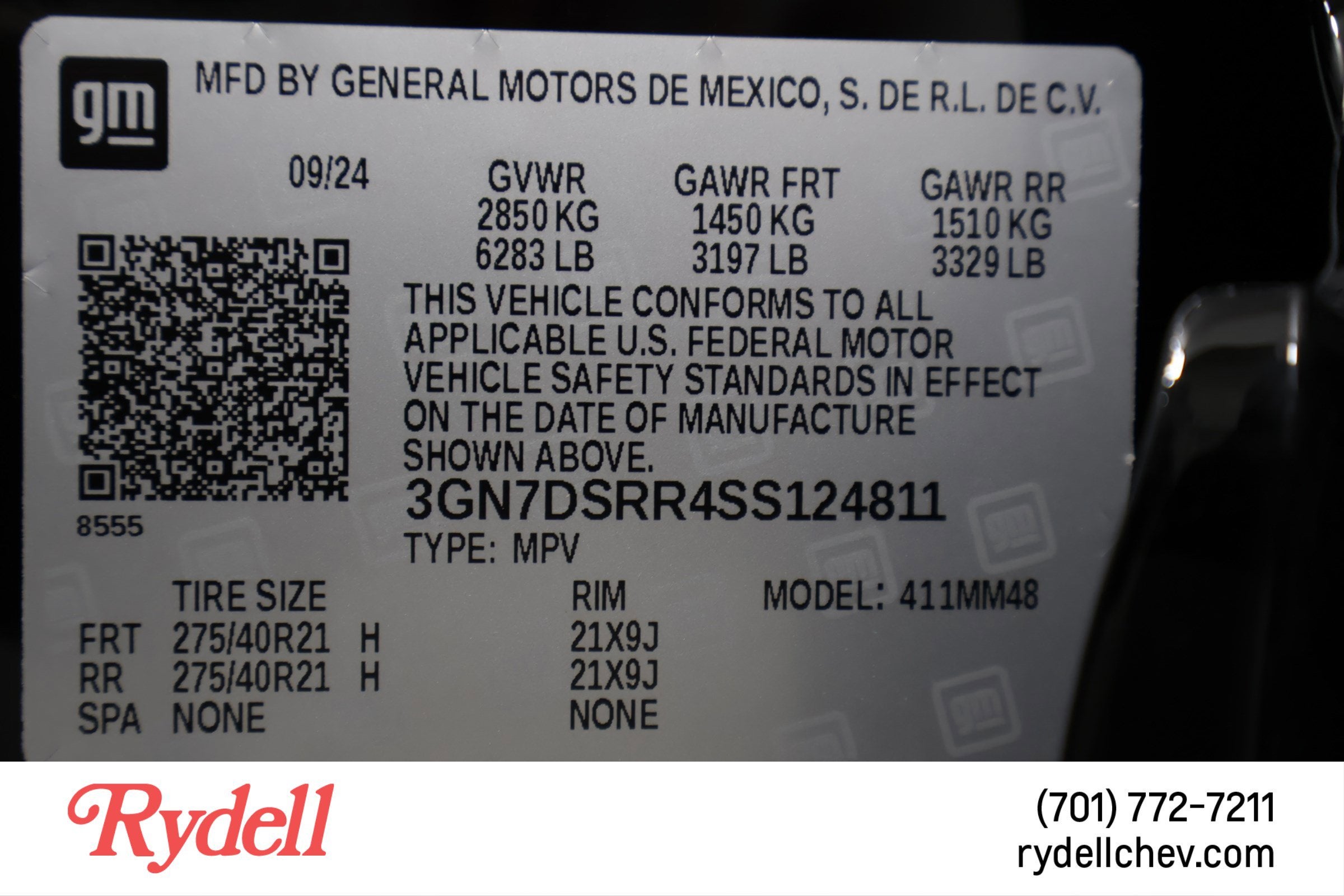 2025 Chevrolet Equinox EV RS