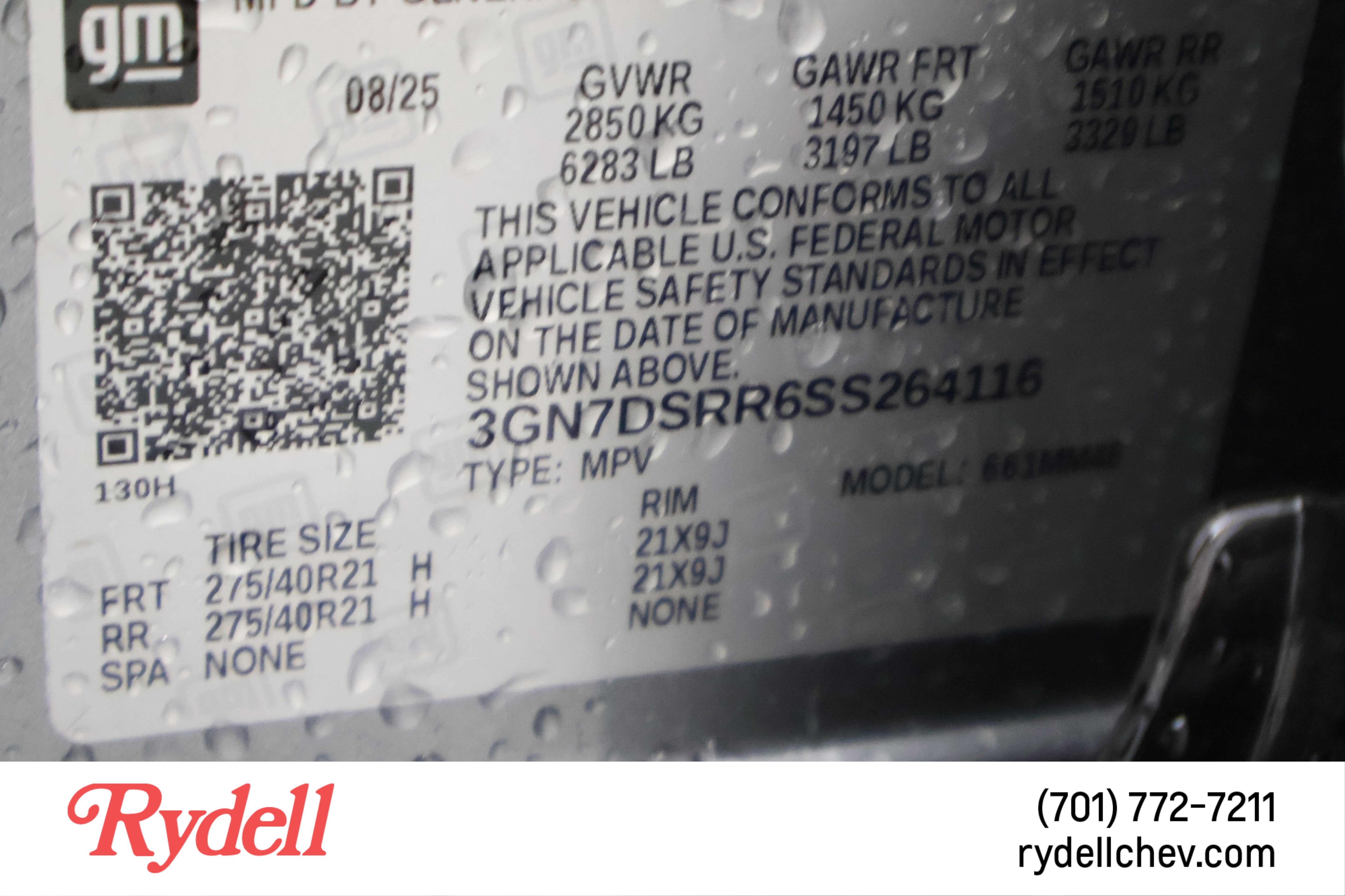 2025 Chevrolet Equinox EV RS