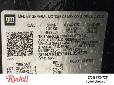 2026 Chevrolet Equinox LT