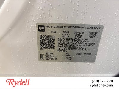 2026 Chevrolet Equinox LT