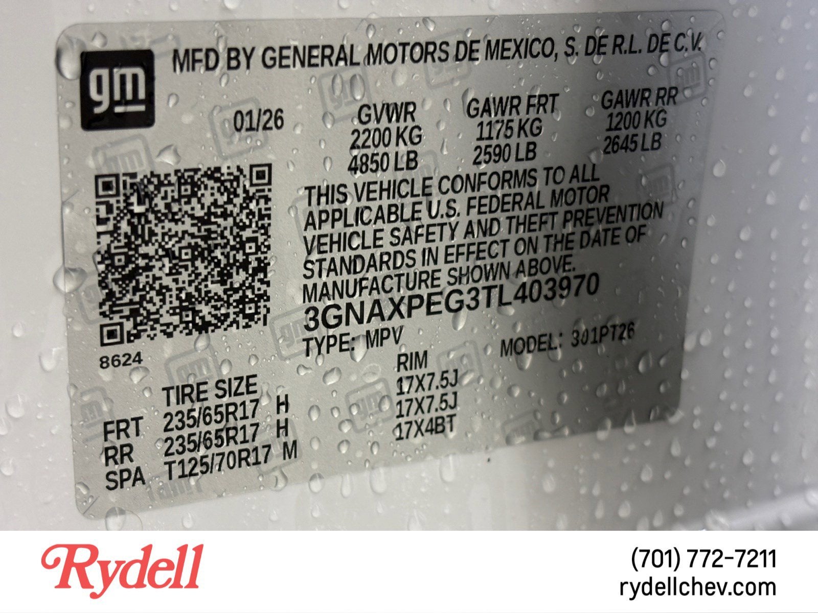 2026 Chevrolet Equinox LT