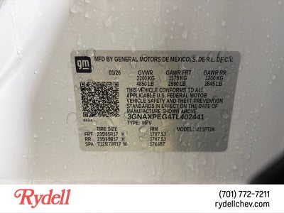 2026 Chevrolet Equinox LT