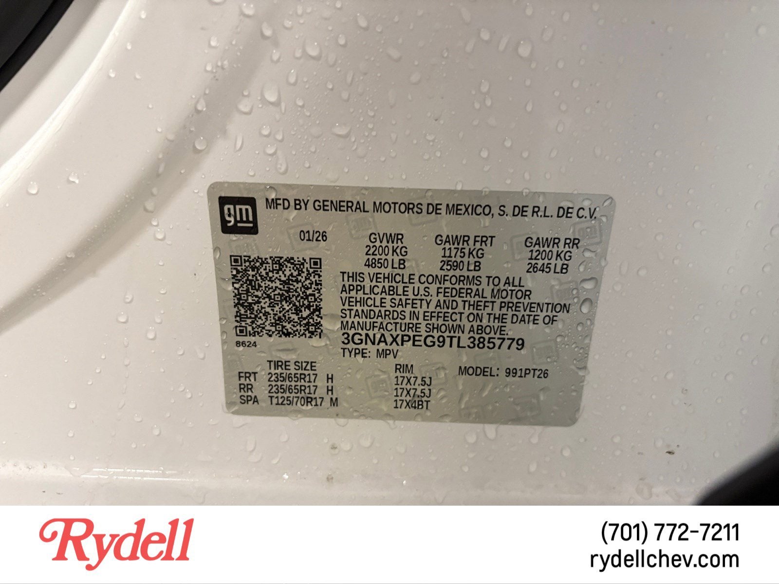 2026 Chevrolet Equinox LT