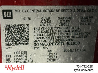 2026 Chevrolet Equinox LT