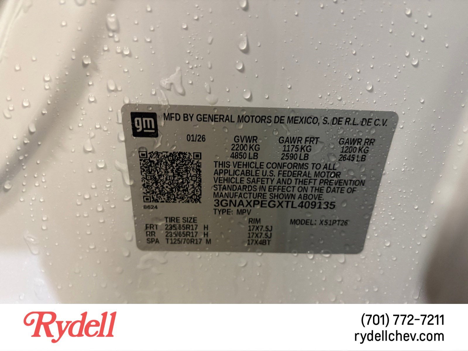 2026 Chevrolet Equinox LT