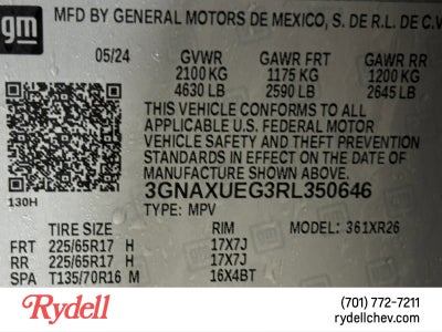 2024 Chevrolet Equinox LT