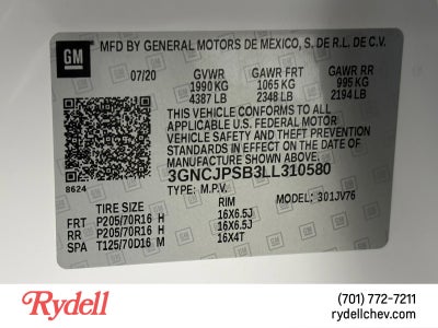 2020 Chevrolet Trax LT