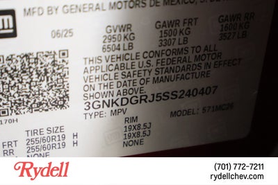 2025 Chevrolet Blazer EV LT