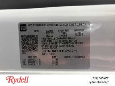 2026 GMC Sierra 1500 Pro