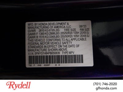 2023 Honda Pilot Elite