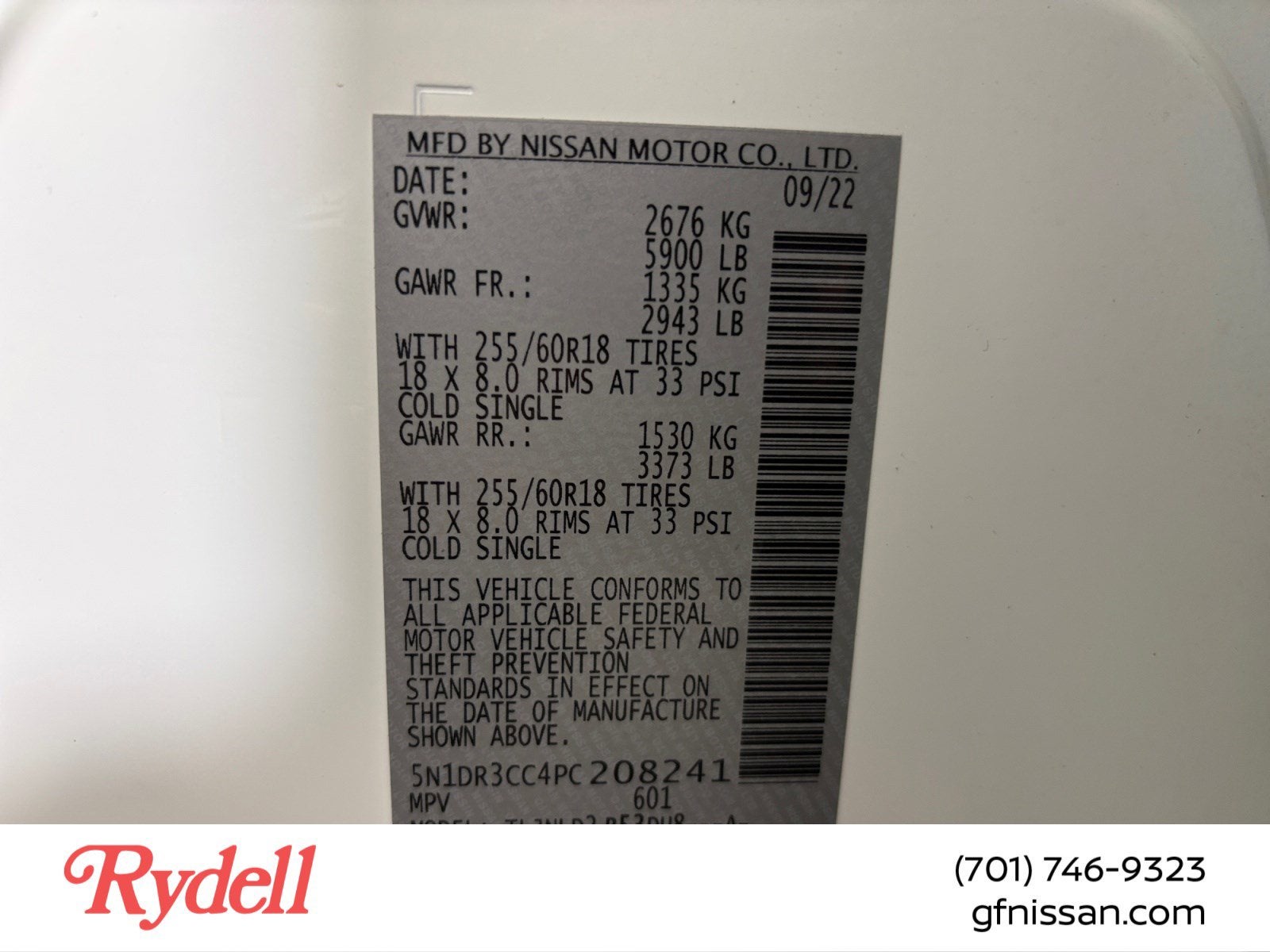 2023 Nissan Pathfinder SL 4WD