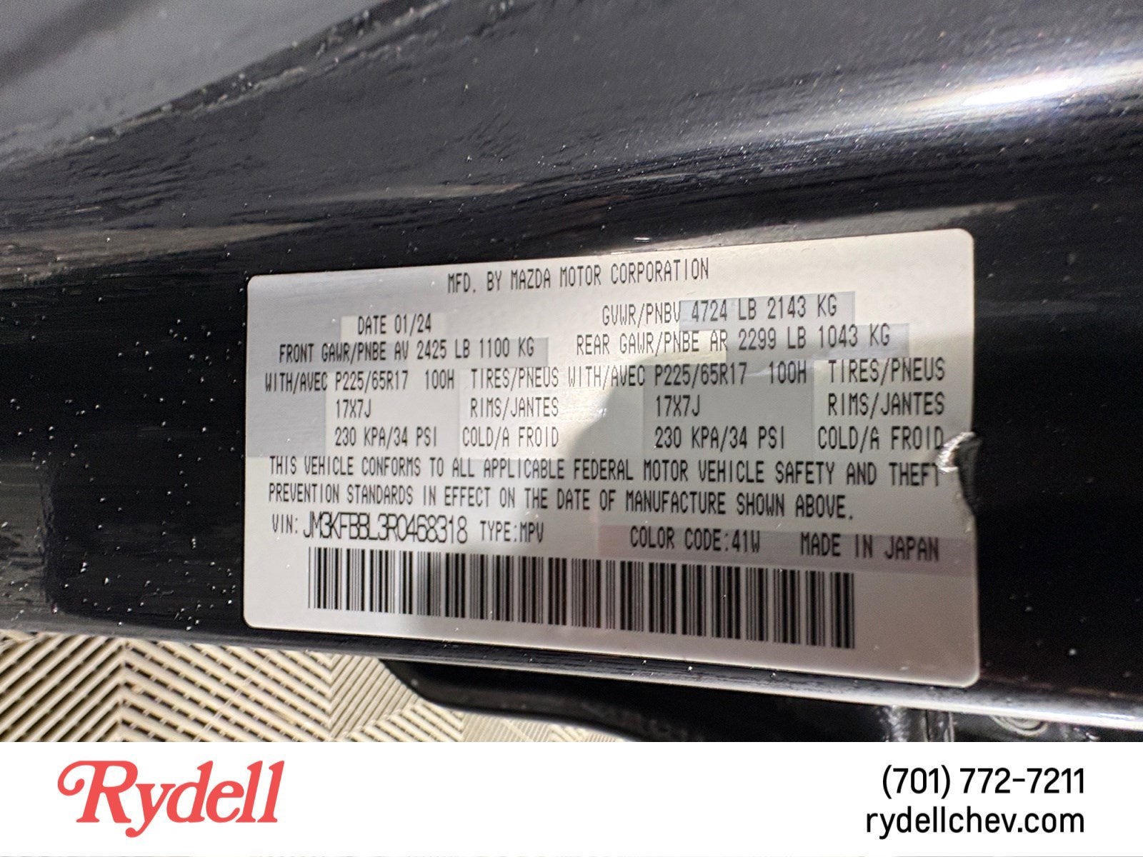 2024 Mazda Mazda CX-5 2.5 S Select Package