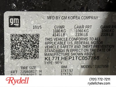 2026 Chevrolet Trax LT