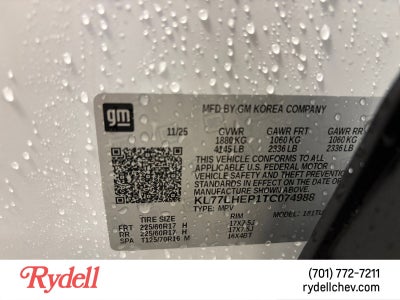 2026 Chevrolet Trax LT