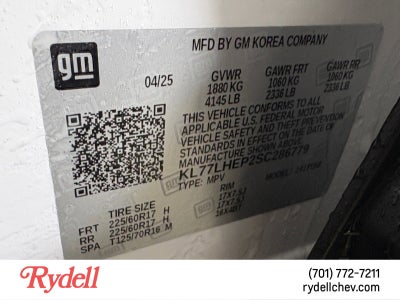 2025 Chevrolet Trax LT