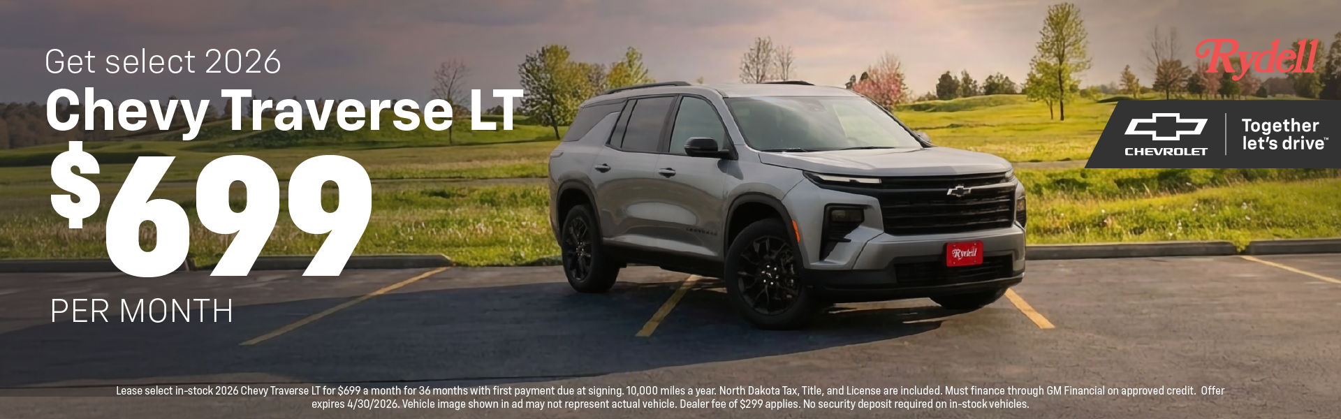 Traverse Lease April